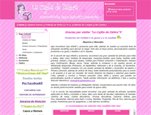 Tablet Screenshot of lacajitadezahira.com